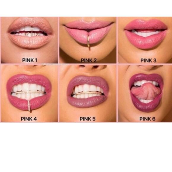 KKW Beauty Pink 6 Creme Lipstick Warm Plum Pink Tone NEW NIB Discontinued - Picture 5 of 8